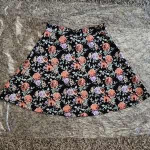 Mini Floral Skirt, USA size: XS